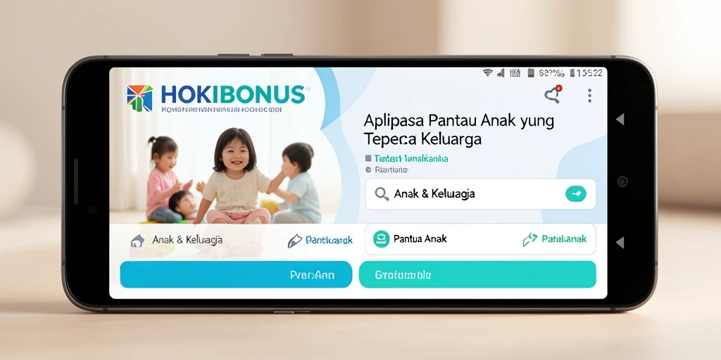 Tampilan antarmuka HOKIBONUS yang sederhana dan mudah digunakan.