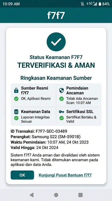 Halaman Resmi f7f7 untuk Pengguna Android Indonesia